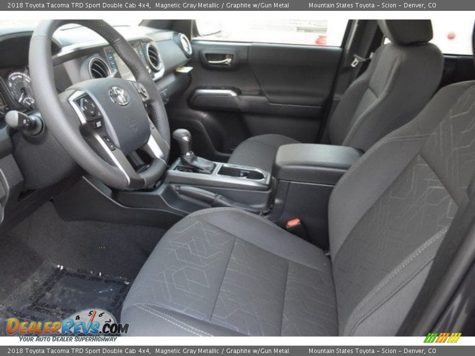 2018 Toyota Tacoma TRD Sport Double Cab 4x4 Magnetic Gray Metallic / Graphite w/Gun Metal Photo #6