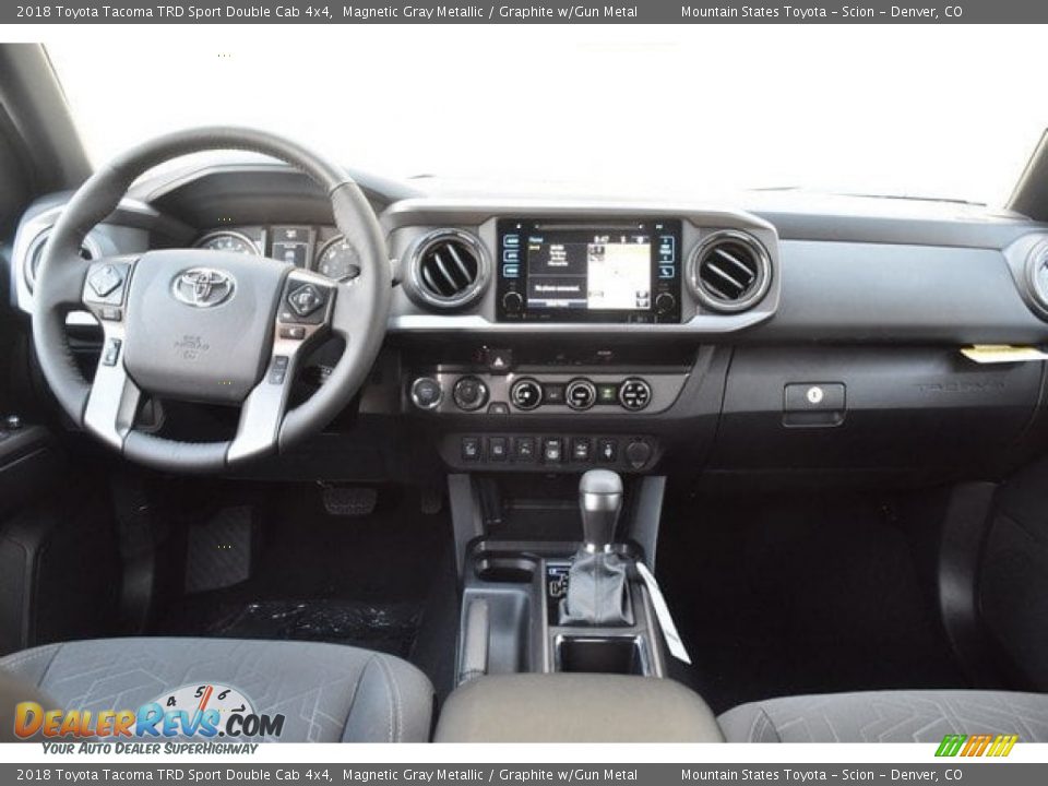 2018 Toyota Tacoma TRD Sport Double Cab 4x4 Magnetic Gray Metallic / Graphite w/Gun Metal Photo #8