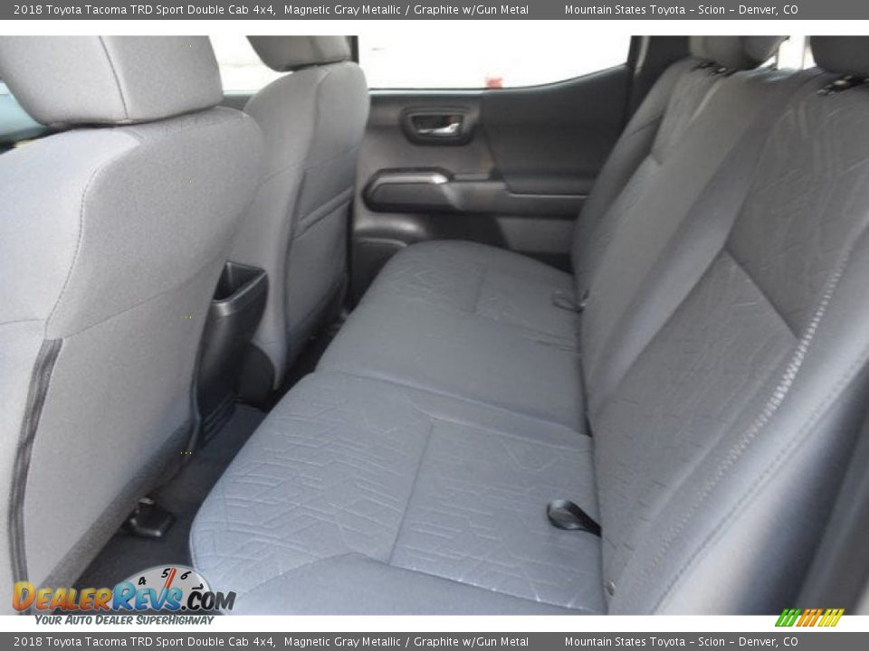 2018 Toyota Tacoma TRD Sport Double Cab 4x4 Magnetic Gray Metallic / Graphite w/Gun Metal Photo #15