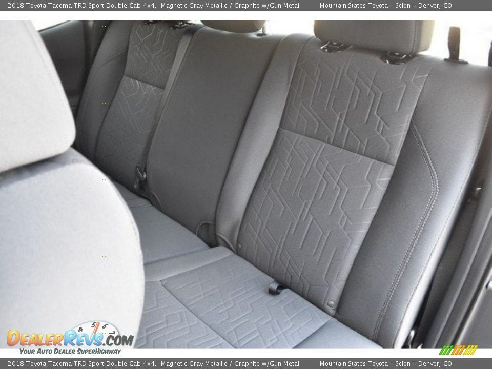 2018 Toyota Tacoma TRD Sport Double Cab 4x4 Magnetic Gray Metallic / Graphite w/Gun Metal Photo #16