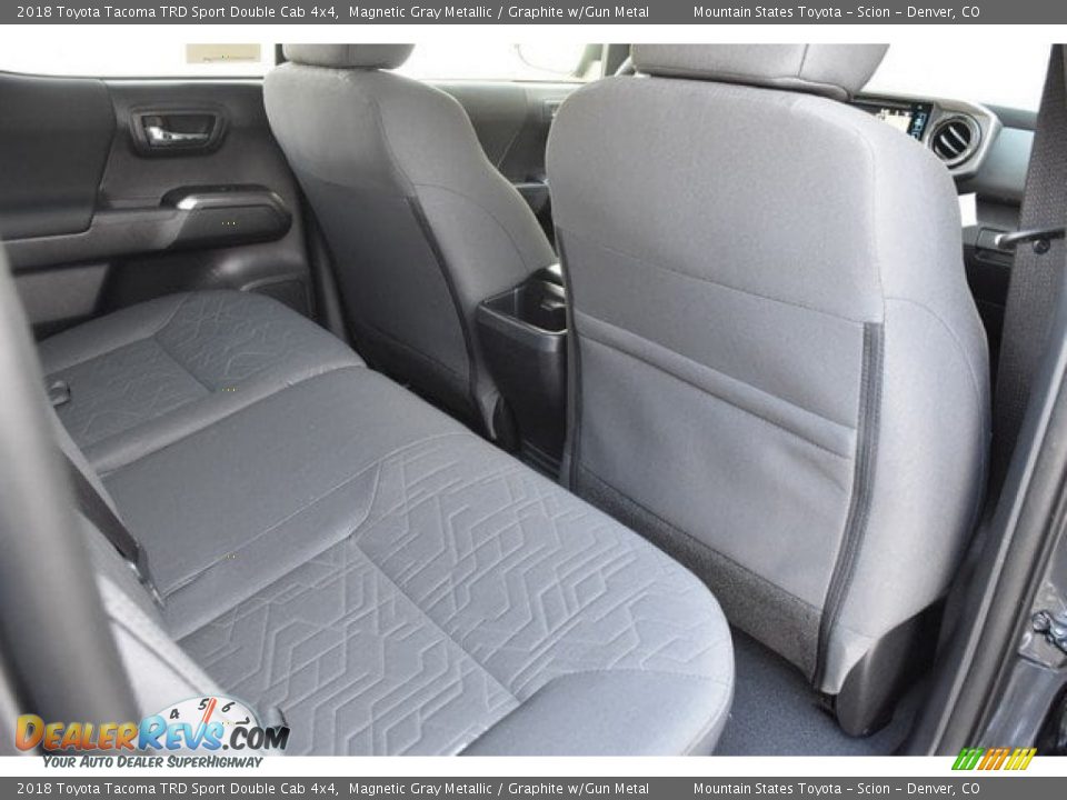 2018 Toyota Tacoma TRD Sport Double Cab 4x4 Magnetic Gray Metallic / Graphite w/Gun Metal Photo #17