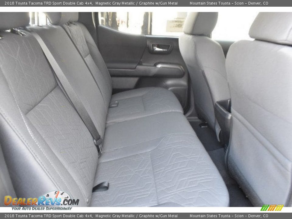 2018 Toyota Tacoma TRD Sport Double Cab 4x4 Magnetic Gray Metallic / Graphite w/Gun Metal Photo #18