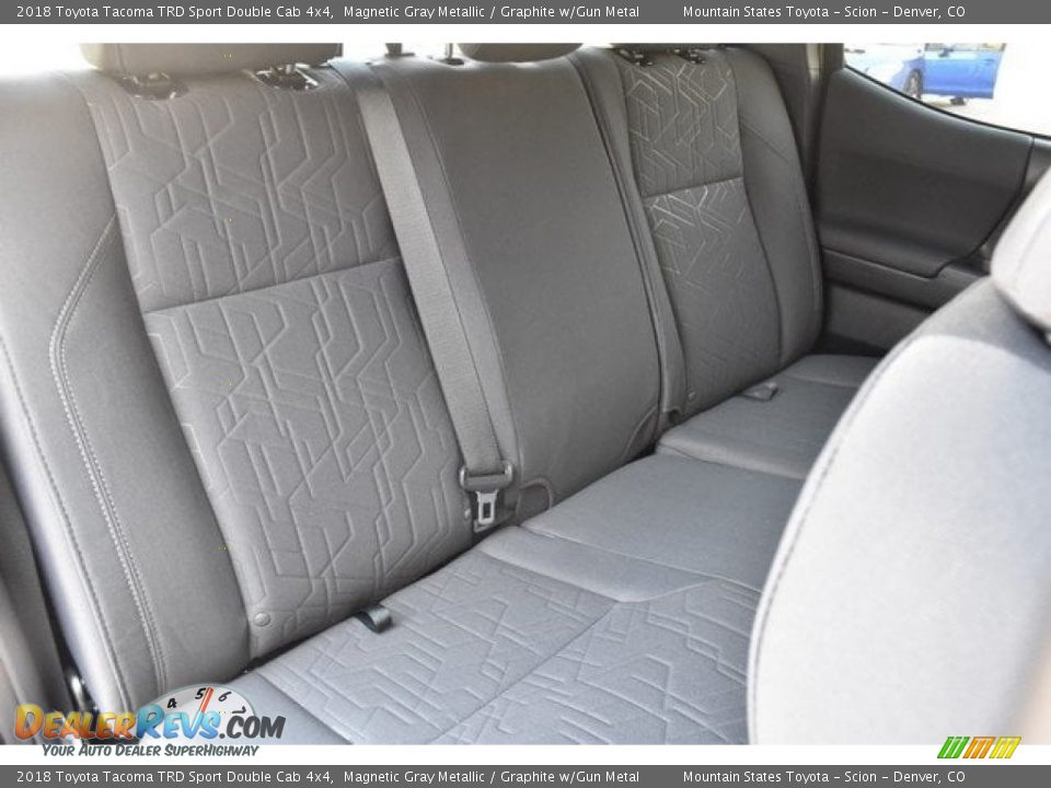 2018 Toyota Tacoma TRD Sport Double Cab 4x4 Magnetic Gray Metallic / Graphite w/Gun Metal Photo #19