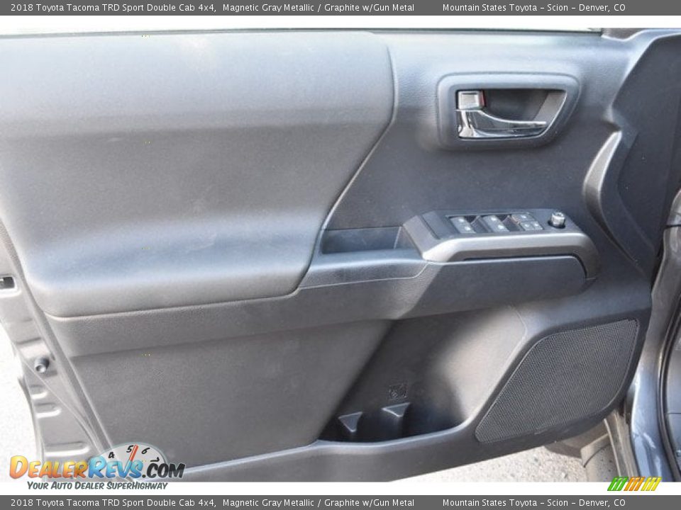 2018 Toyota Tacoma TRD Sport Double Cab 4x4 Magnetic Gray Metallic / Graphite w/Gun Metal Photo #20
