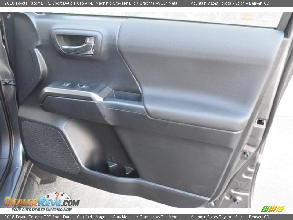 2018 Toyota Tacoma TRD Sport Double Cab 4x4 Magnetic Gray Metallic / Graphite w/Gun Metal Photo #22
