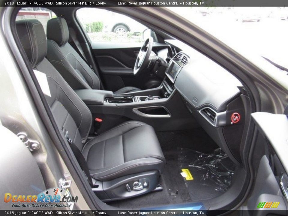 Front Seat of 2018 Jaguar F-PACE S AWD Photo #5