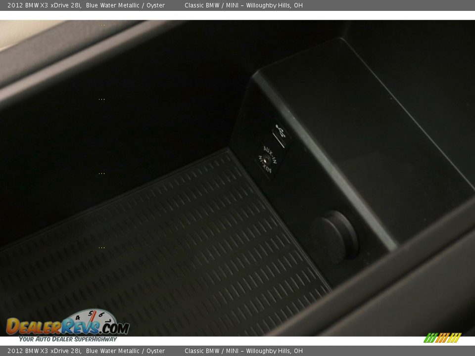 2012 BMW X3 xDrive 28i Blue Water Metallic / Oyster Photo #20