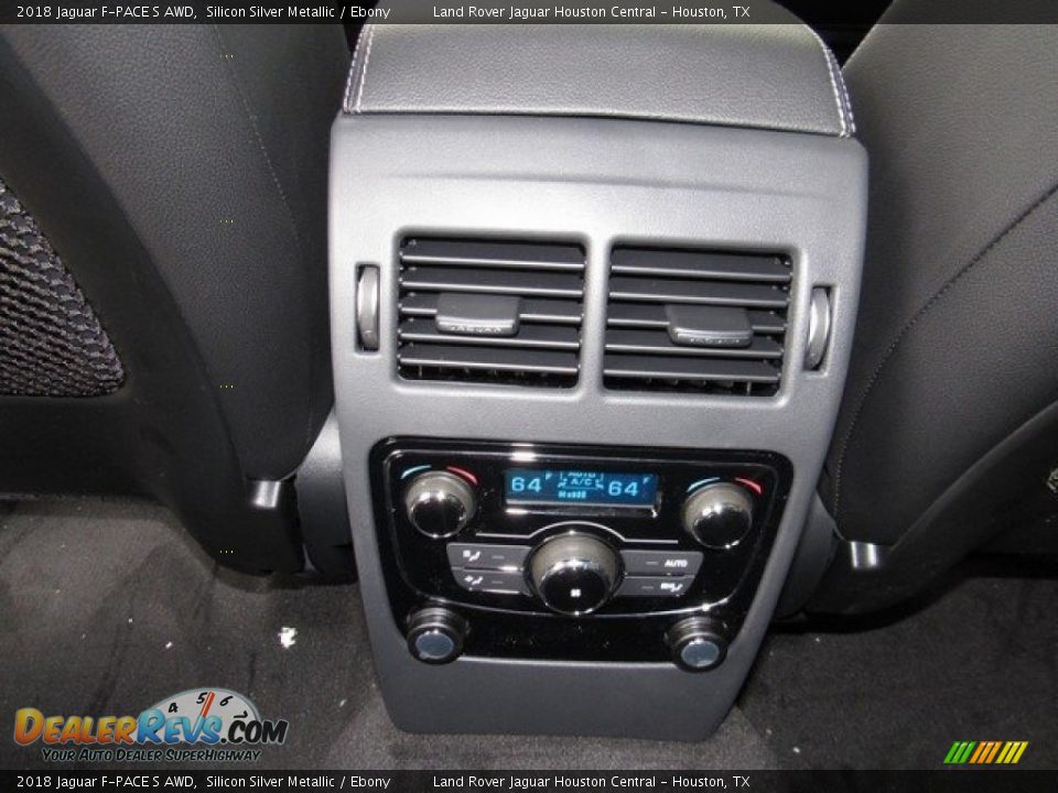 2018 Jaguar F-PACE S AWD Silicon Silver Metallic / Ebony Photo #16