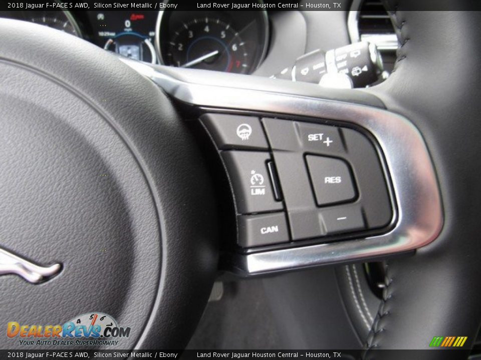 Controls of 2018 Jaguar F-PACE S AWD Photo #30