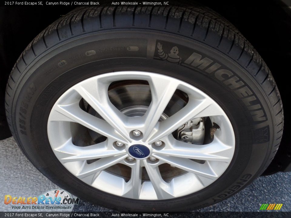 2017 Ford Escape SE Canyon Ridge / Charcoal Black Photo #7