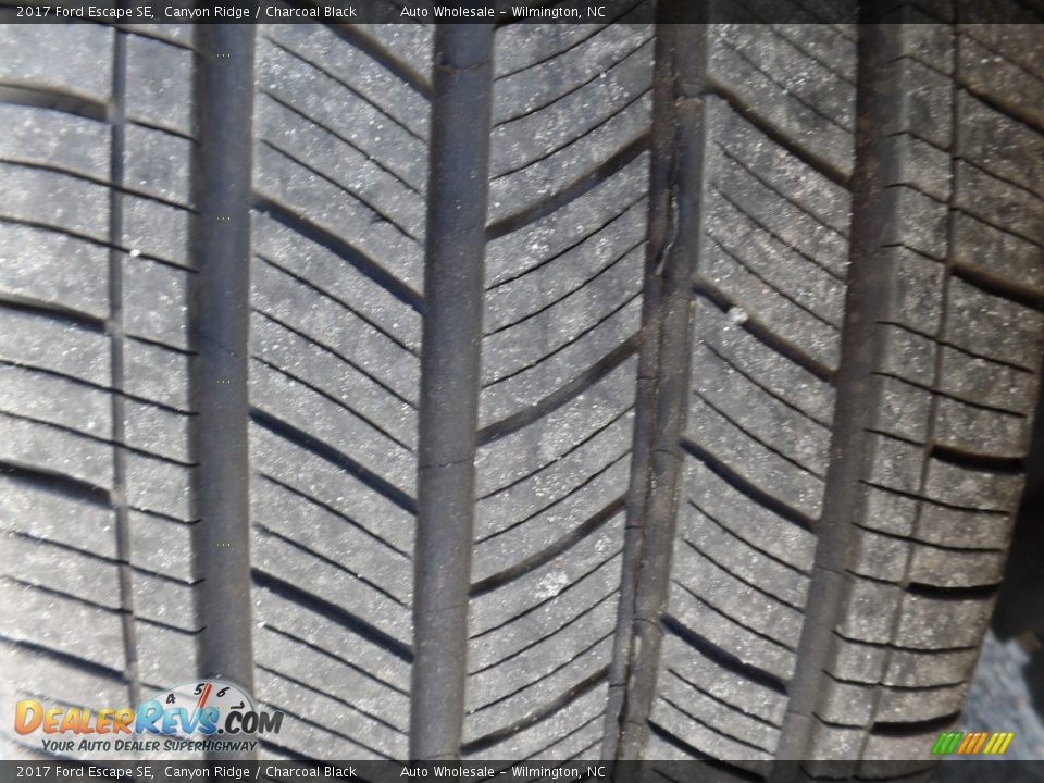 2017 Ford Escape SE Canyon Ridge / Charcoal Black Photo #9