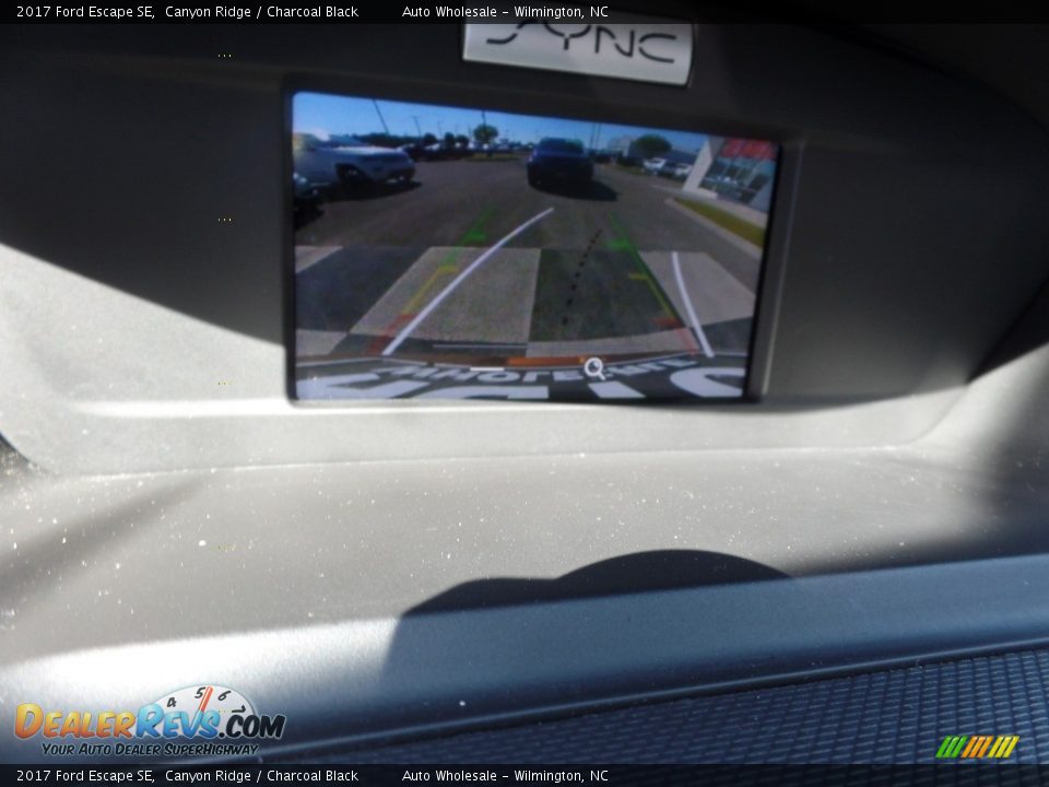 2017 Ford Escape SE Canyon Ridge / Charcoal Black Photo #18