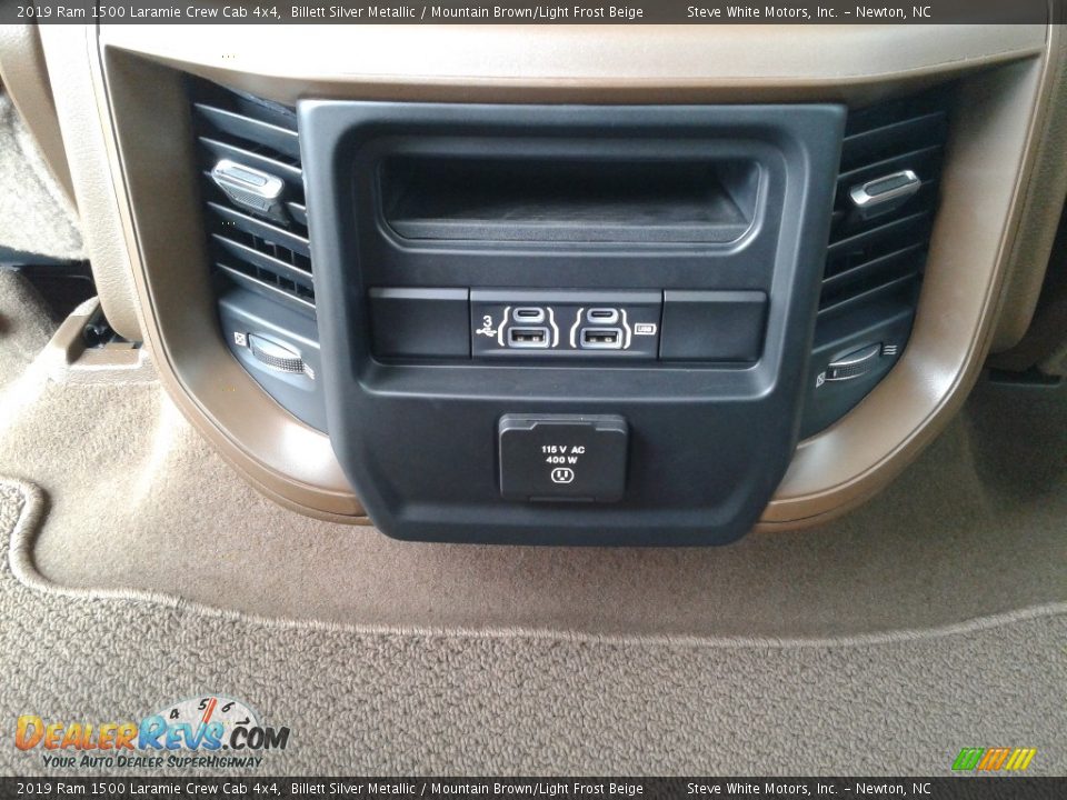 Controls of 2019 Ram 1500 Laramie Crew Cab 4x4 Photo #13