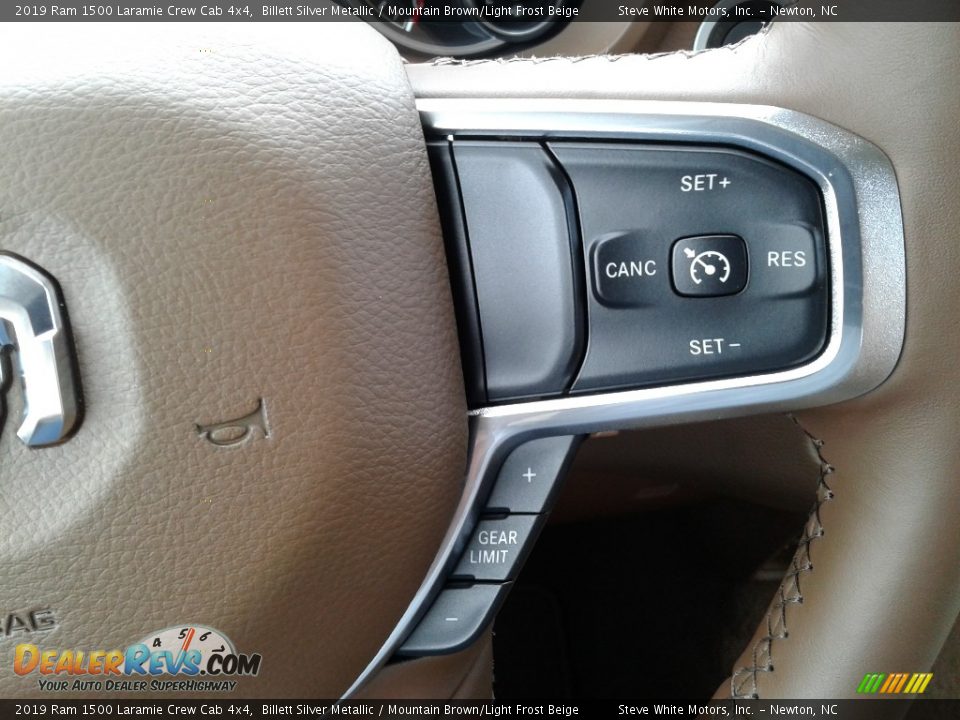 Controls of 2019 Ram 1500 Laramie Crew Cab 4x4 Photo #21