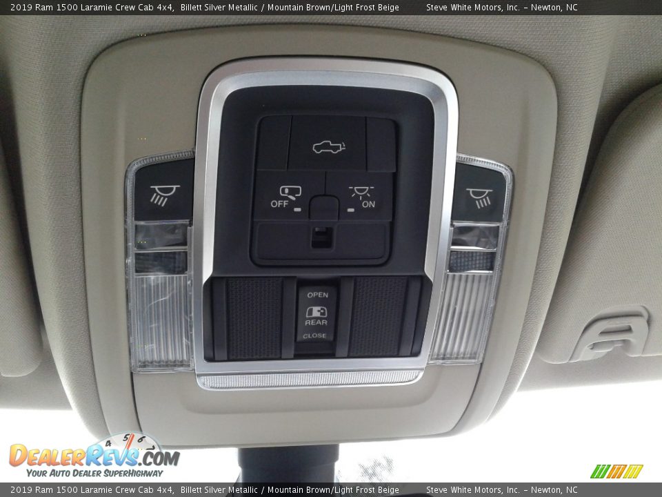 Controls of 2019 Ram 1500 Laramie Crew Cab 4x4 Photo #33