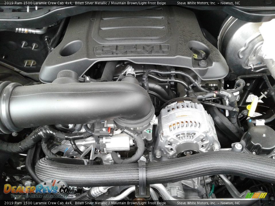 2019 Ram 1500 Laramie Crew Cab 4x4 5.7 Liter OHV HEMI 16-Valve VVT MDS V8 Engine Photo #35