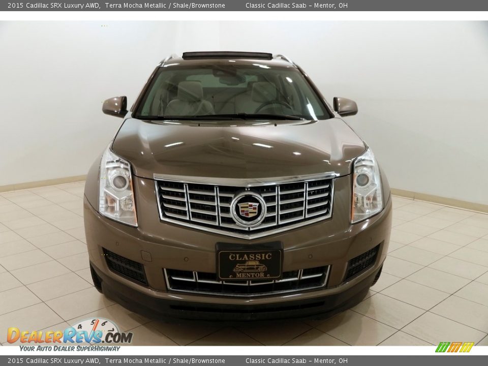 2015 Cadillac SRX Luxury AWD Terra Mocha Metallic / Shale/Brownstone Photo #2