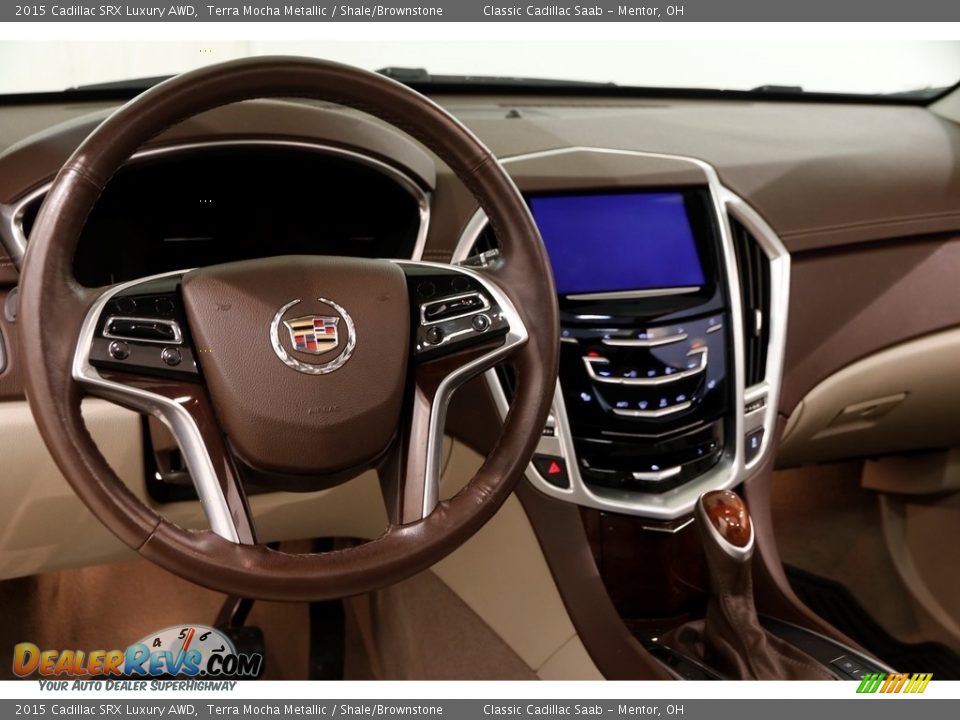 2015 Cadillac SRX Luxury AWD Terra Mocha Metallic / Shale/Brownstone Photo #5