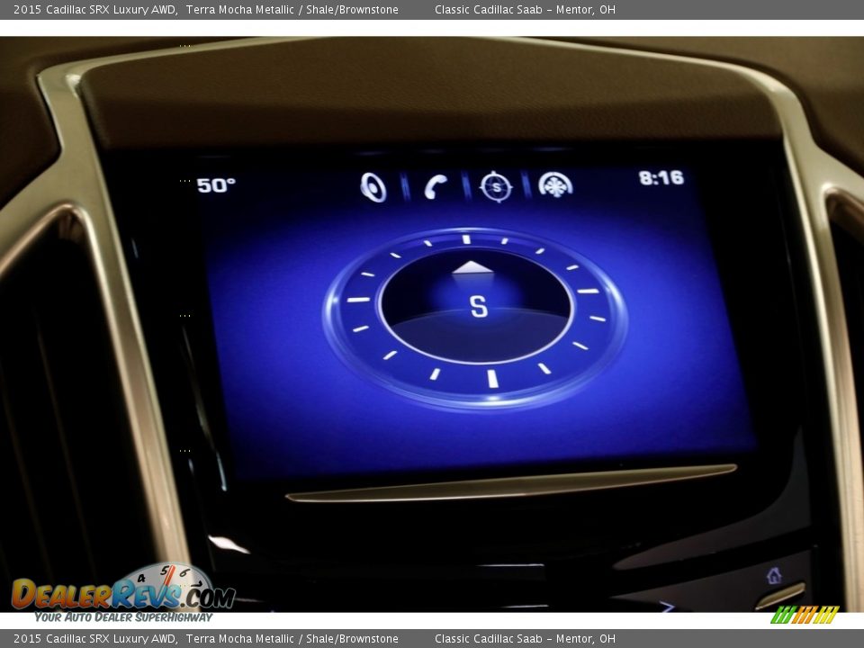 2015 Cadillac SRX Luxury AWD Terra Mocha Metallic / Shale/Brownstone Photo #13
