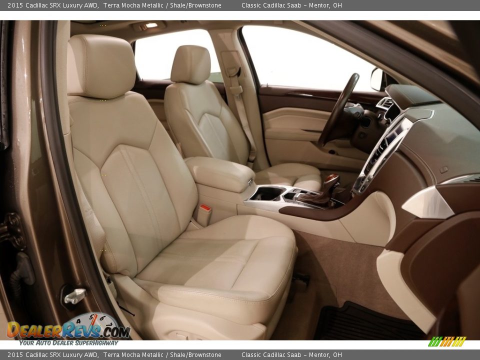 2015 Cadillac SRX Luxury AWD Terra Mocha Metallic / Shale/Brownstone Photo #15