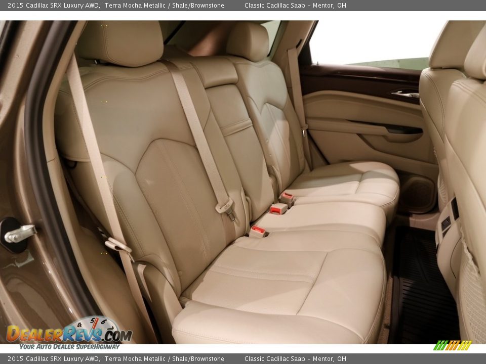 2015 Cadillac SRX Luxury AWD Terra Mocha Metallic / Shale/Brownstone Photo #16