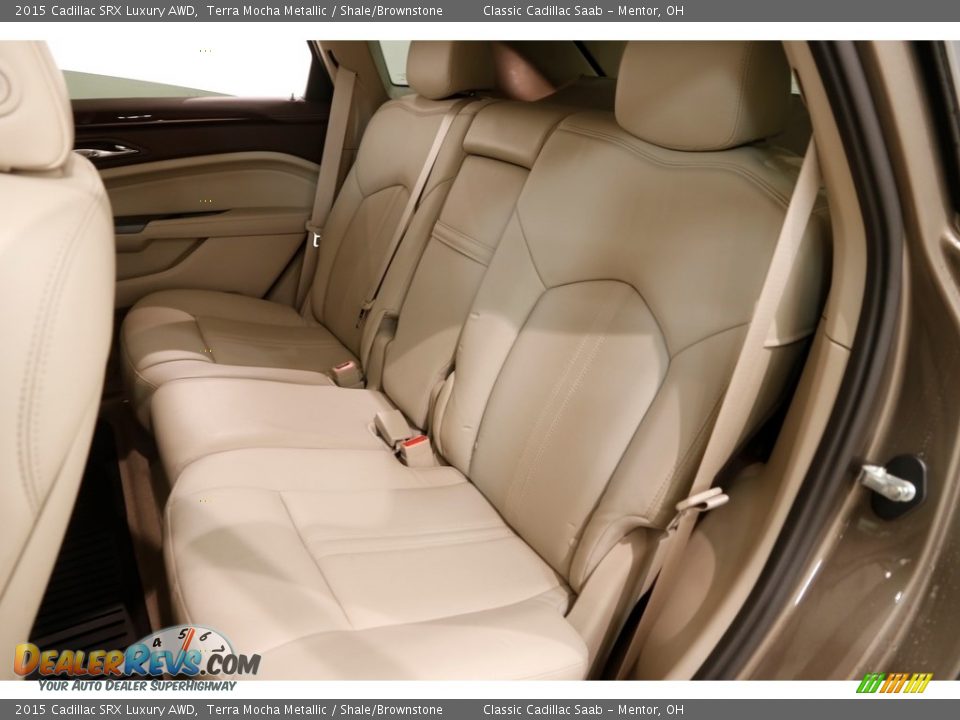 2015 Cadillac SRX Luxury AWD Terra Mocha Metallic / Shale/Brownstone Photo #17