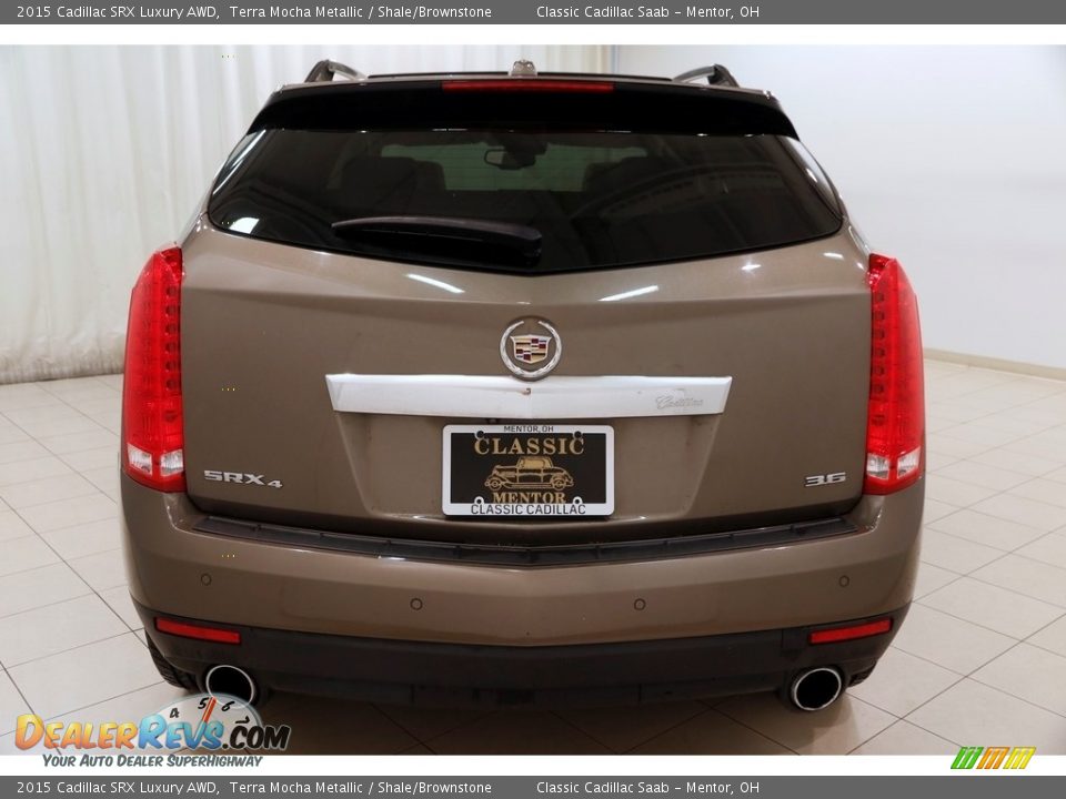 2015 Cadillac SRX Luxury AWD Terra Mocha Metallic / Shale/Brownstone Photo #19