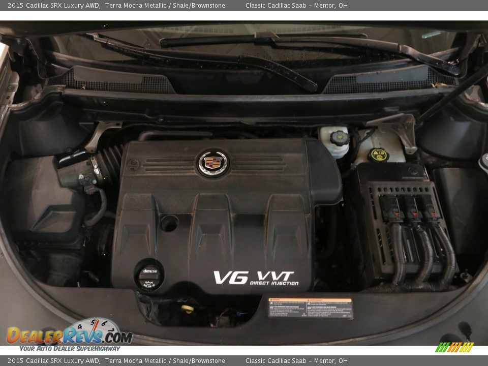 2015 Cadillac SRX Luxury AWD Terra Mocha Metallic / Shale/Brownstone Photo #20