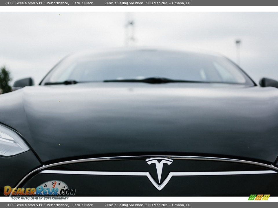 2013 Tesla Model S P85 Performance Black / Black Photo #17