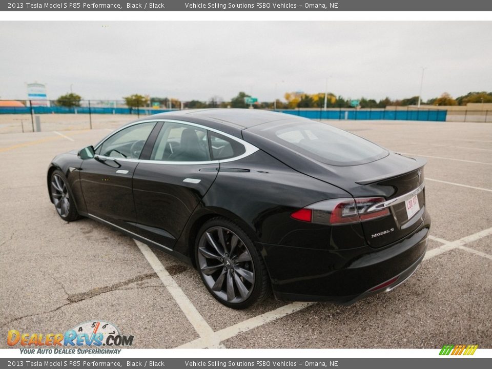2013 Tesla Model S P85 Performance Black / Black Photo #22