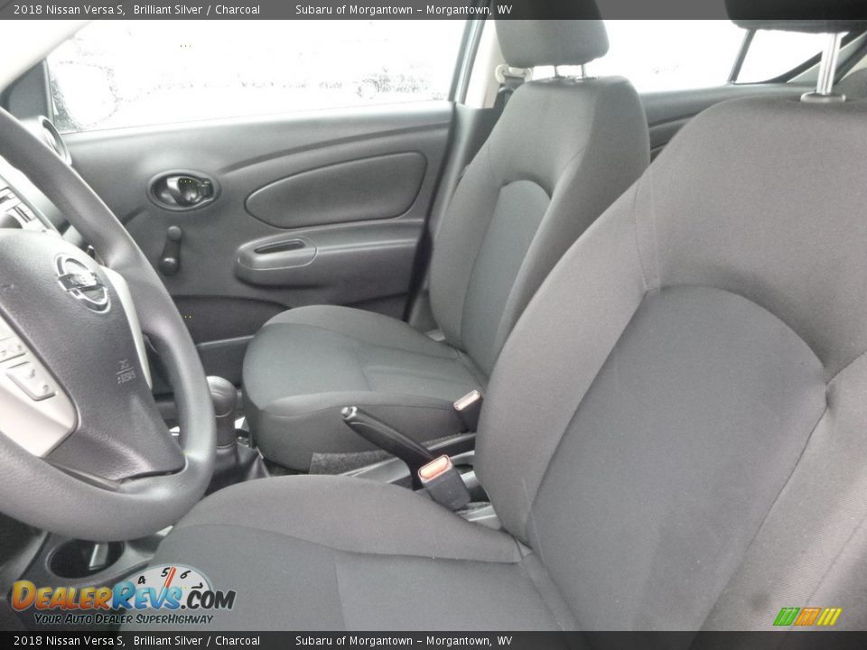 2018 Nissan Versa S Brilliant Silver / Charcoal Photo #16