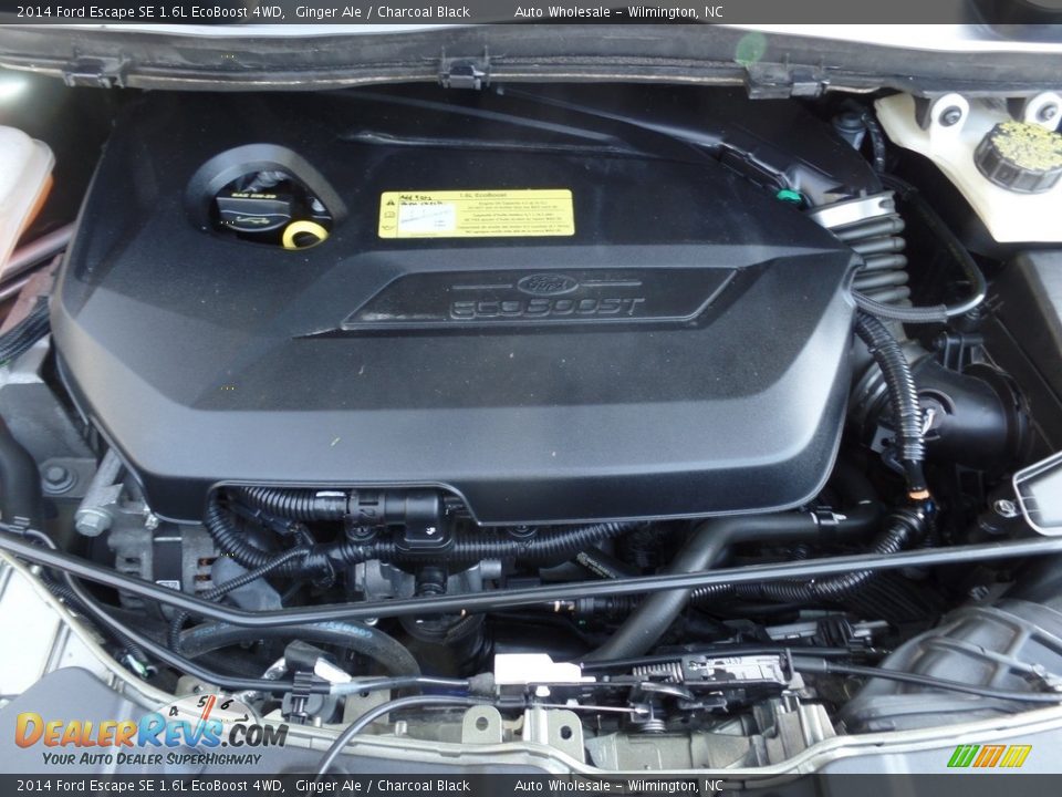 2014 Ford Escape SE 1.6L EcoBoost 4WD Ginger Ale / Charcoal Black Photo #6
