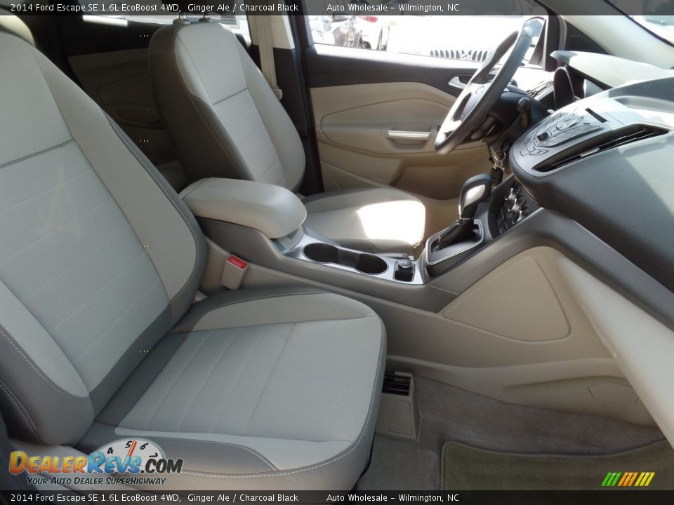 2014 Ford Escape SE 1.6L EcoBoost 4WD Ginger Ale / Charcoal Black Photo #13
