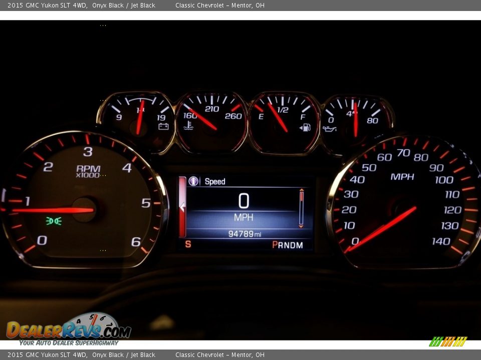 2015 GMC Yukon SLT 4WD Onyx Black / Jet Black Photo #7