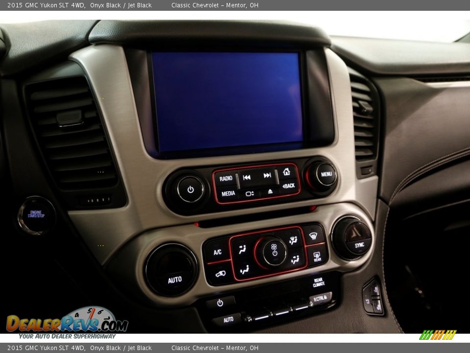2015 GMC Yukon SLT 4WD Onyx Black / Jet Black Photo #8