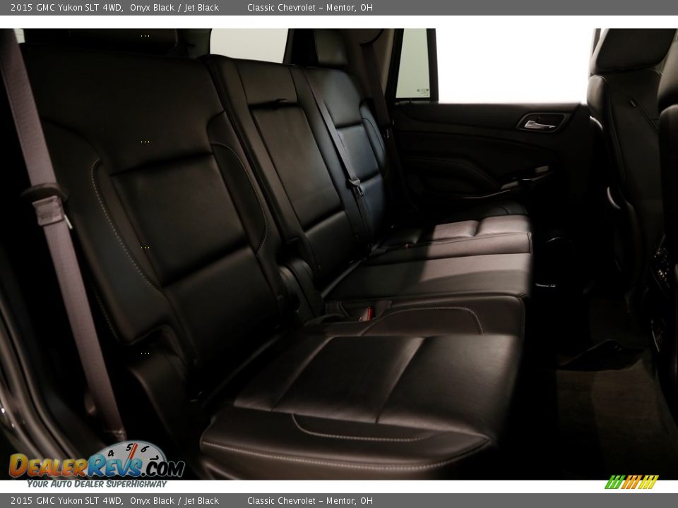 2015 GMC Yukon SLT 4WD Onyx Black / Jet Black Photo #14
