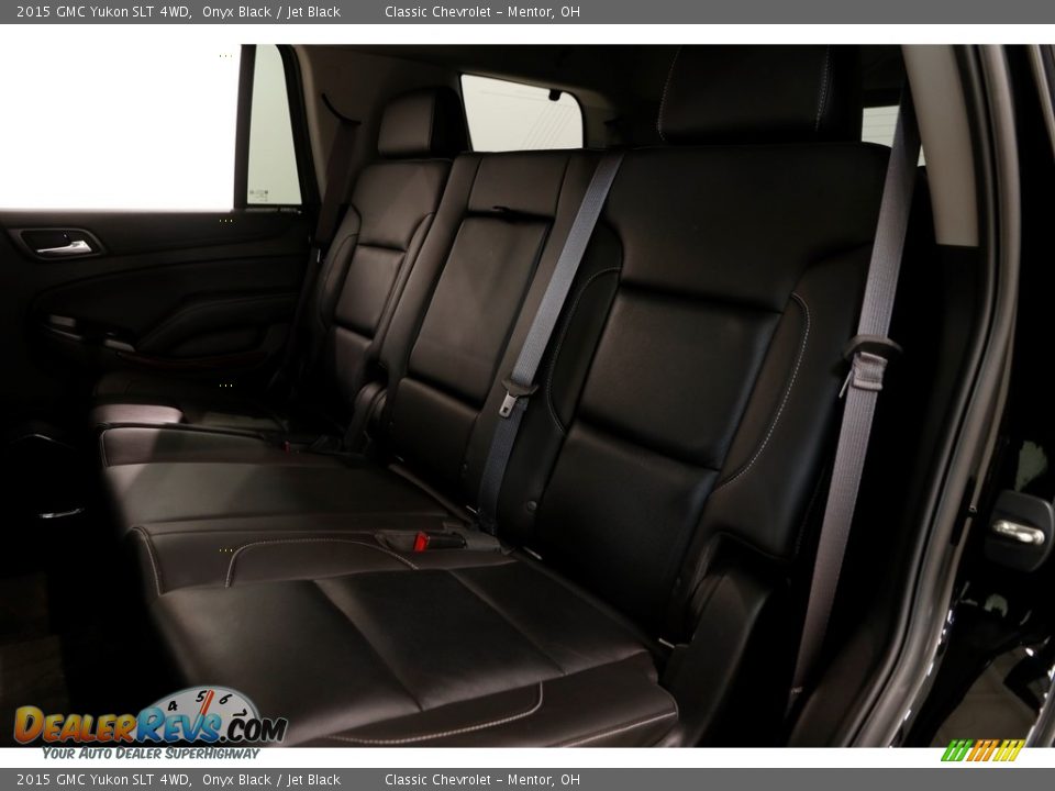 2015 GMC Yukon SLT 4WD Onyx Black / Jet Black Photo #15
