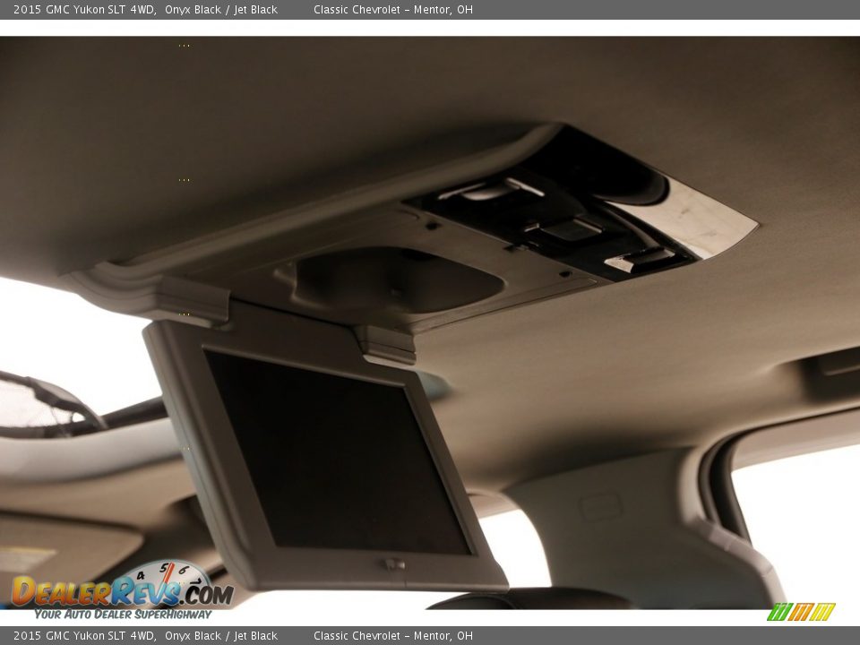 2015 GMC Yukon SLT 4WD Onyx Black / Jet Black Photo #16