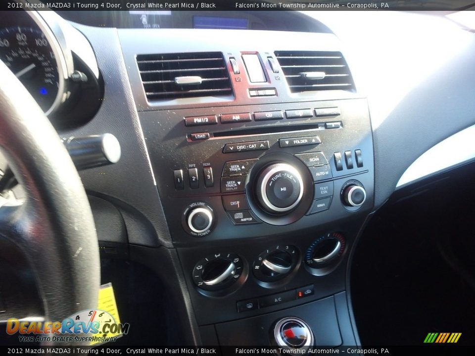 2012 Mazda MAZDA3 i Touring 4 Door Crystal White Pearl Mica / Black Photo #23
