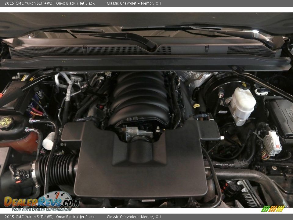 2015 GMC Yukon SLT 4WD Onyx Black / Jet Black Photo #19