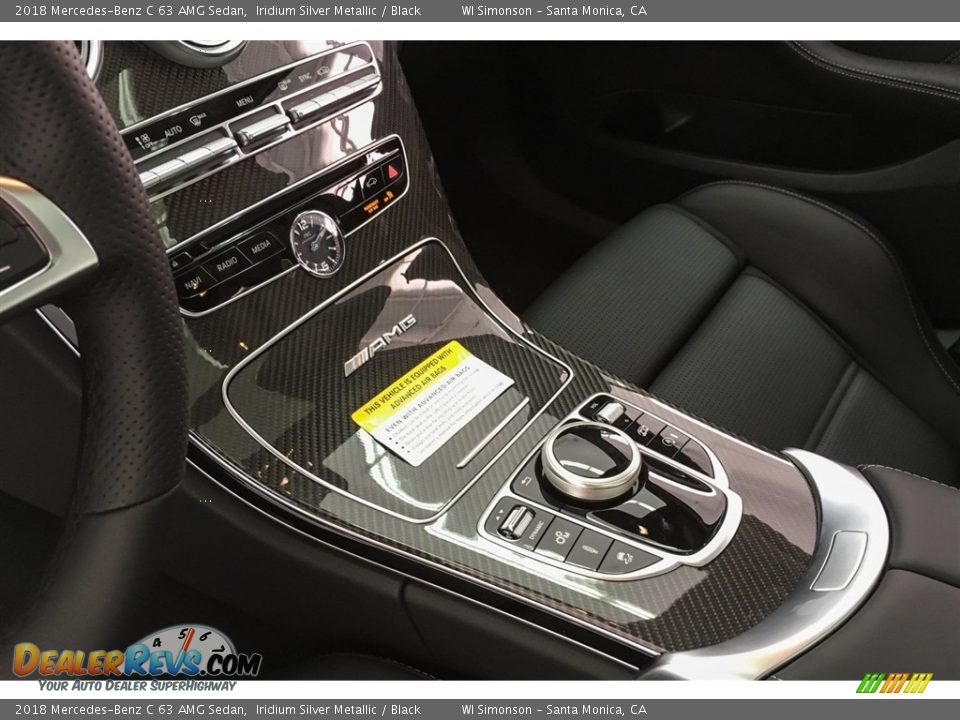 Controls of 2018 Mercedes-Benz C 63 AMG Sedan Photo #21