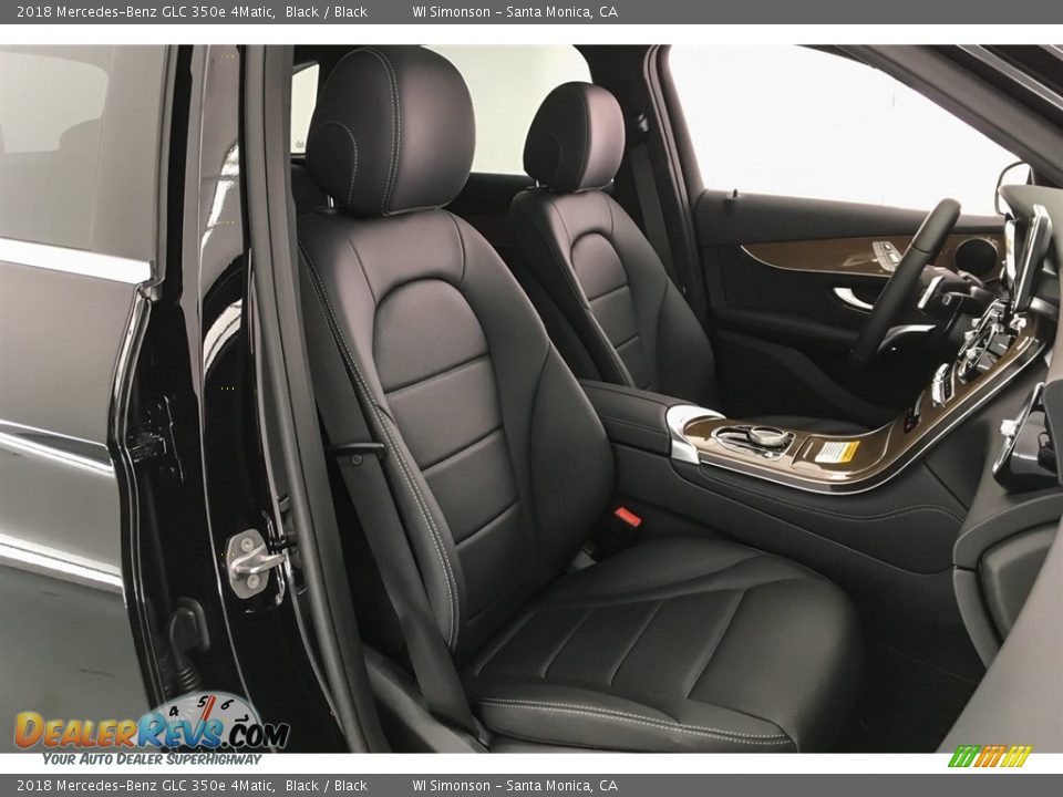 2018 Mercedes-Benz GLC 350e 4Matic Black / Black Photo #2