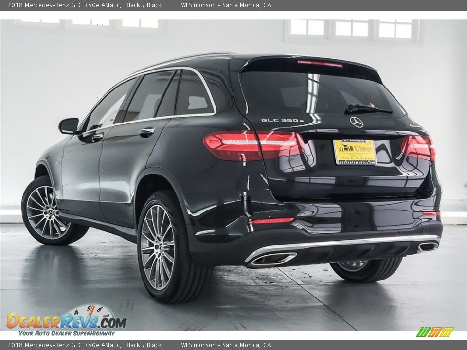 2018 Mercedes-Benz GLC 350e 4Matic Black / Black Photo #3