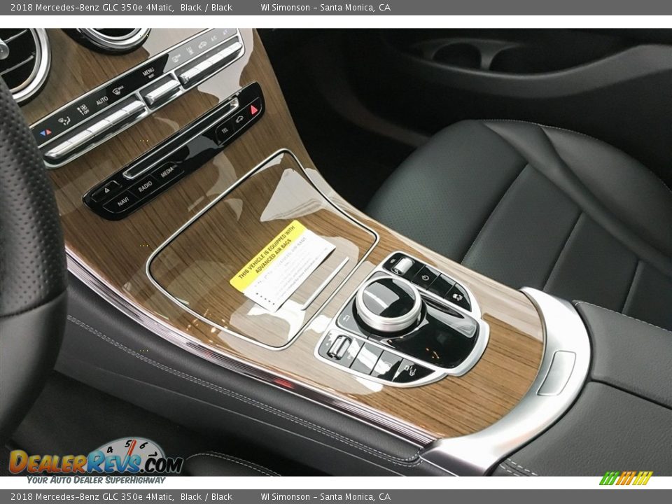 2018 Mercedes-Benz GLC 350e 4Matic Black / Black Photo #7