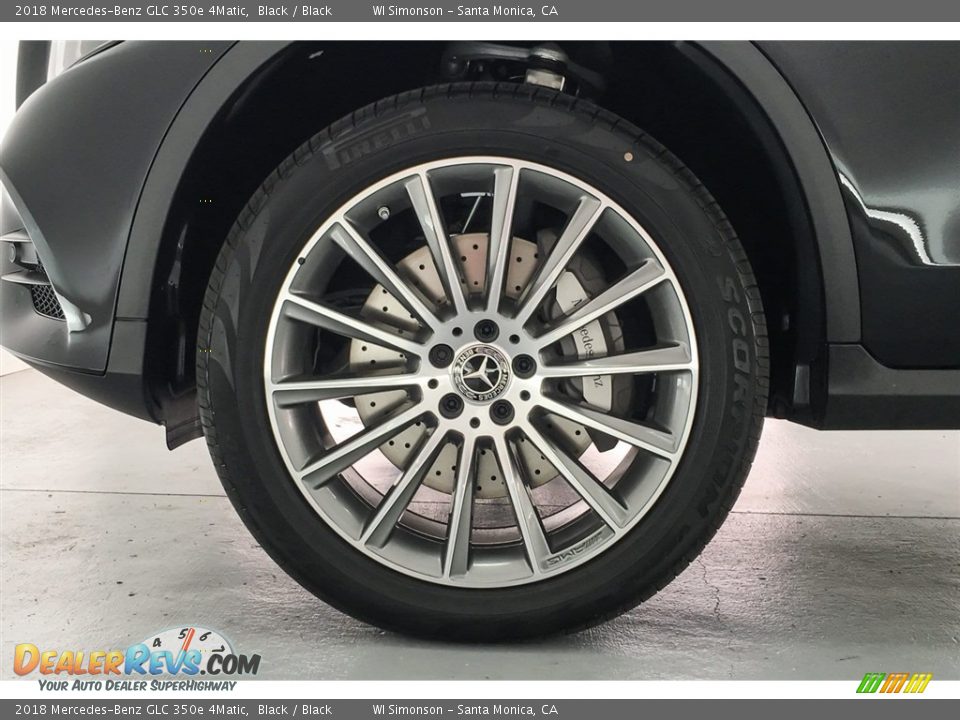 2018 Mercedes-Benz GLC 350e 4Matic Black / Black Photo #9