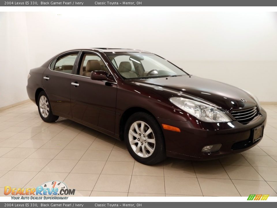 2004 Lexus ES 330 Black Garnet Pearl / Ivory Photo #1