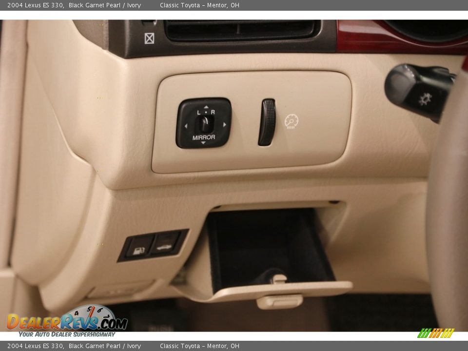 2004 Lexus ES 330 Black Garnet Pearl / Ivory Photo #7