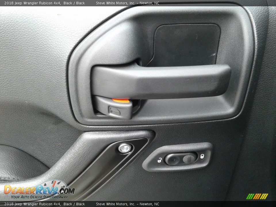 2018 Jeep Wrangler Rubicon 4x4 Black / Black Photo #9