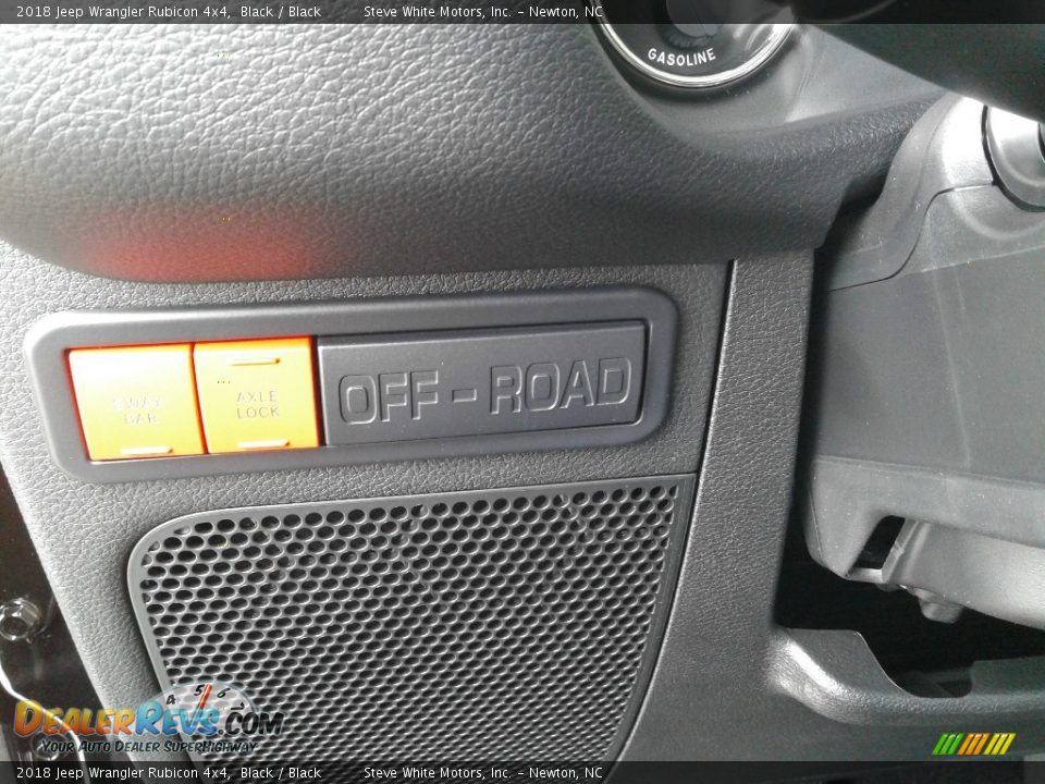 2018 Jeep Wrangler Rubicon 4x4 Black / Black Photo #10