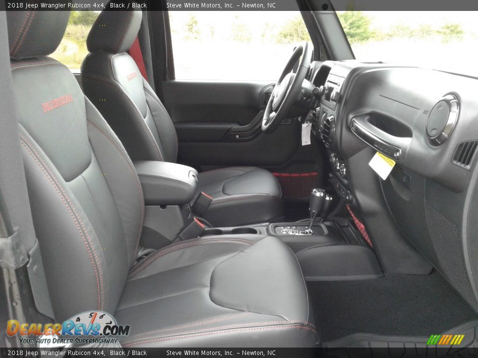 2018 Jeep Wrangler Rubicon 4x4 Black / Black Photo #16